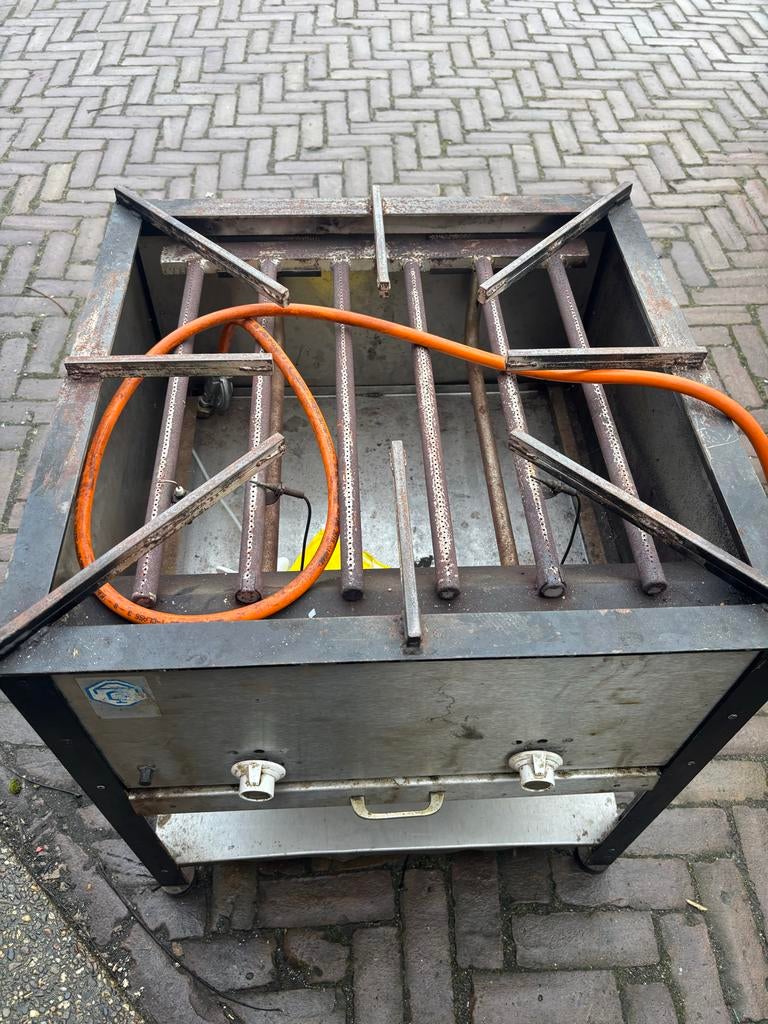 Butaan gasstel voor paella pannen > 1 meter, Ophalen of Verzenden, Gebruikt, Fornuis, Frituur en Grillen