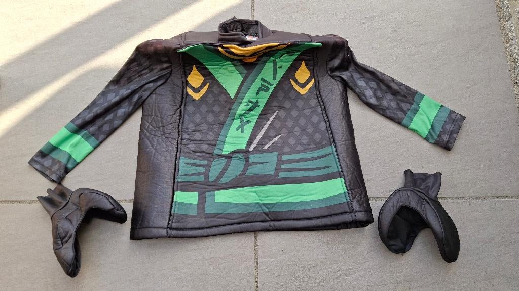 Carnaval verkleden Lego Ninjago 110-116, Kinderen en Baby's, Ophalen of Verzenden, Zo goed als nieuw, 110 t/m 116, Jongen of Meisje