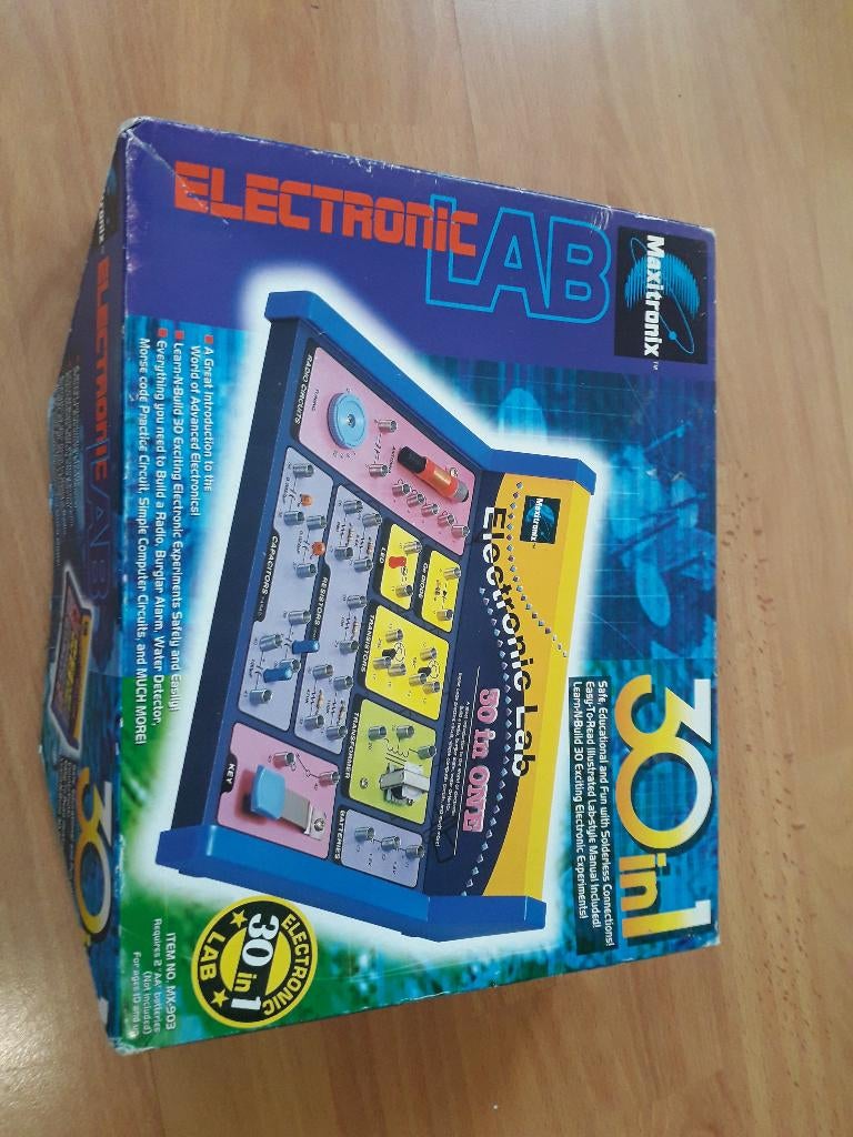 Electronic lab 30in1, Kinderen en Baby's, Speelgoed | Educatief en Creatief, Gebruikt, Bouwen, Elektronica, Ophalen of Verzenden