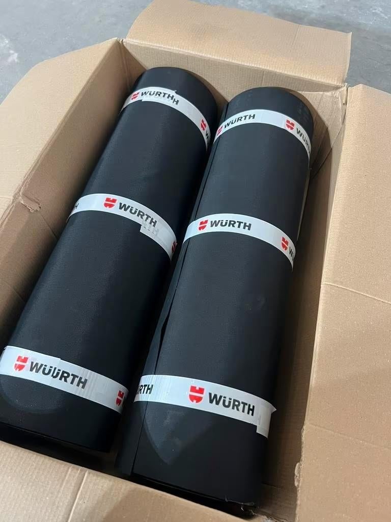 Wurth EPDM afdichtband buiten 0,6mm (20m) - PARTIJ, Overige materialen, Zwart, Overige typen, Nieuw