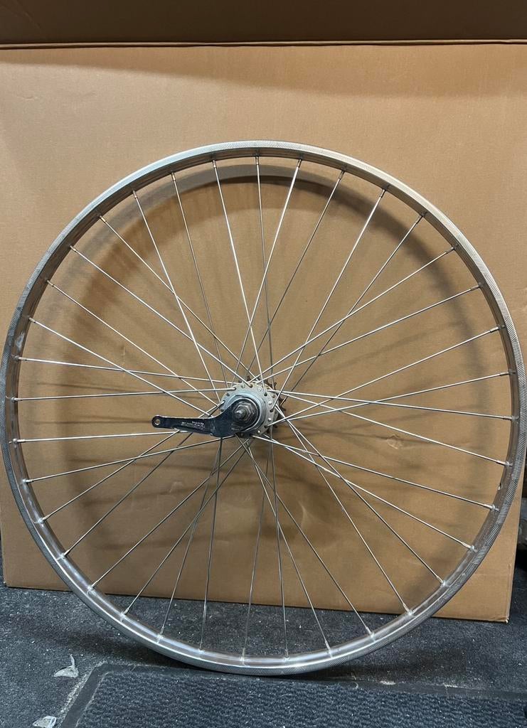 Achterwiel terugtraprem, Nexus 3, Omafiets, 28x1 1/2, 635, Ophalen of Verzenden, Gebruikt, Wiel, Shimano