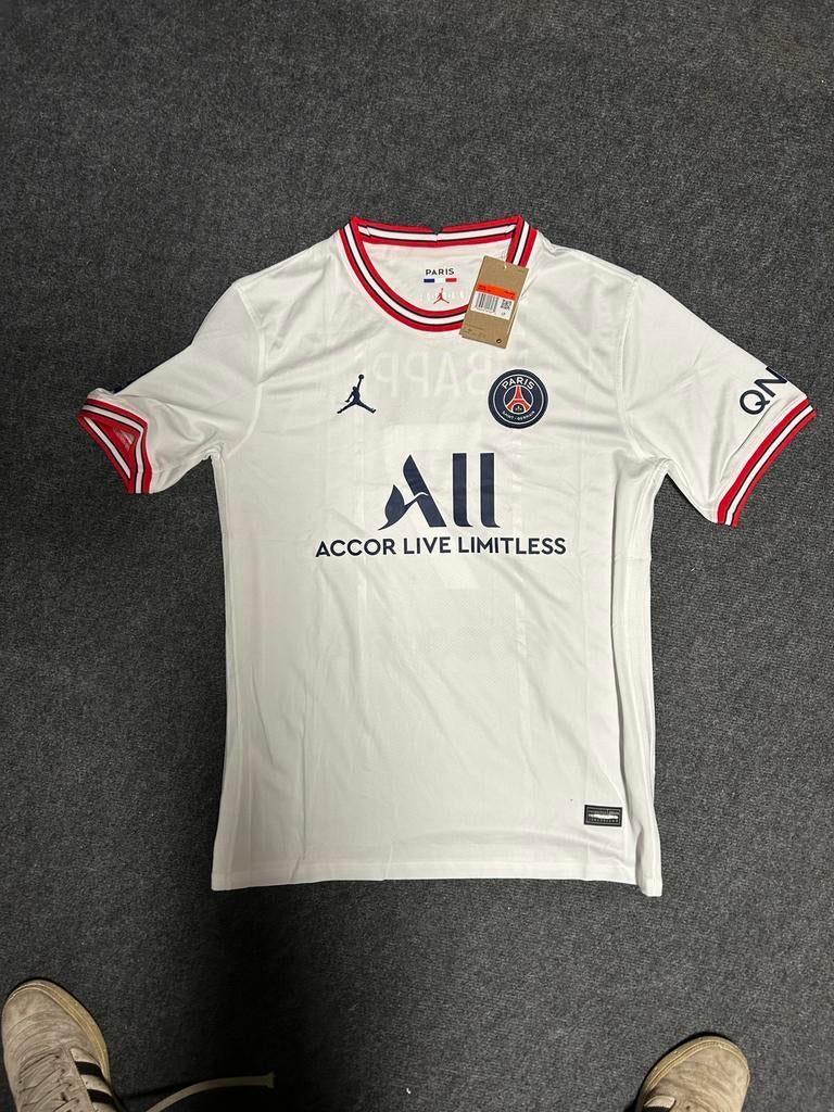Gesigneerd PSG Shirt 2021/2022 Mbappe COA, Verzamelen, Sportartikelen en Voetbal, Ophalen, Zo goed als nieuw, Buitenlandse clubs