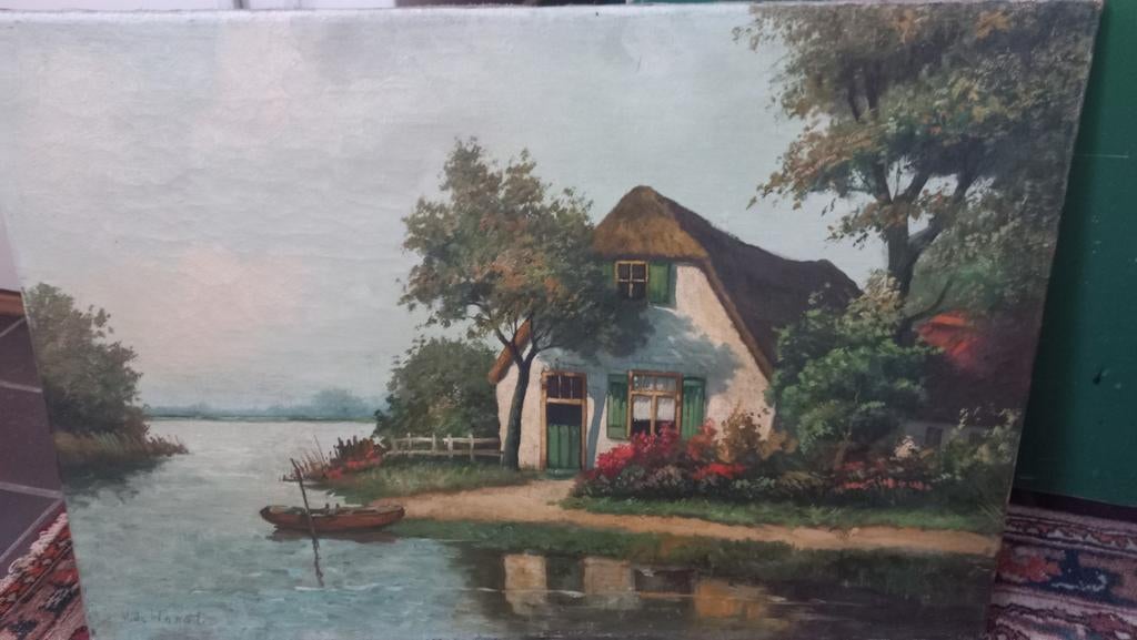 Schilderij, Antiek en Kunst, Kunst | Schilderijen | Klassiek, Ophalen