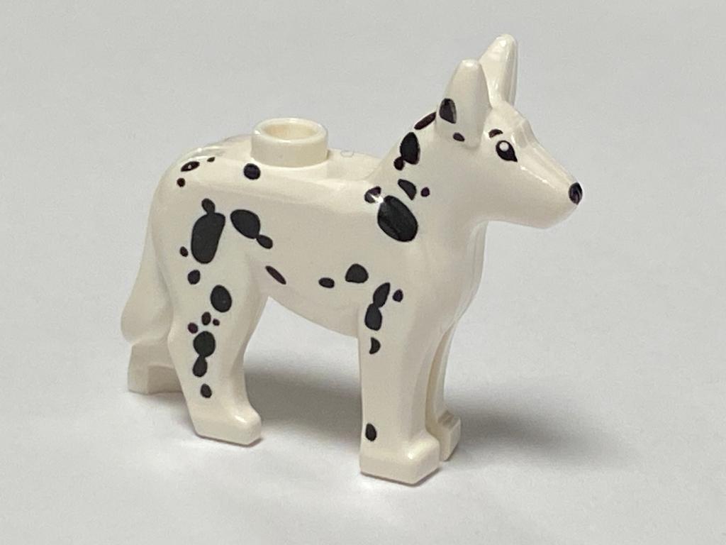Lego Alsatian / Witte duitse herder met zwarte vlekken, Ophalen of Verzenden, Nieuw, Losse stenen, Lego