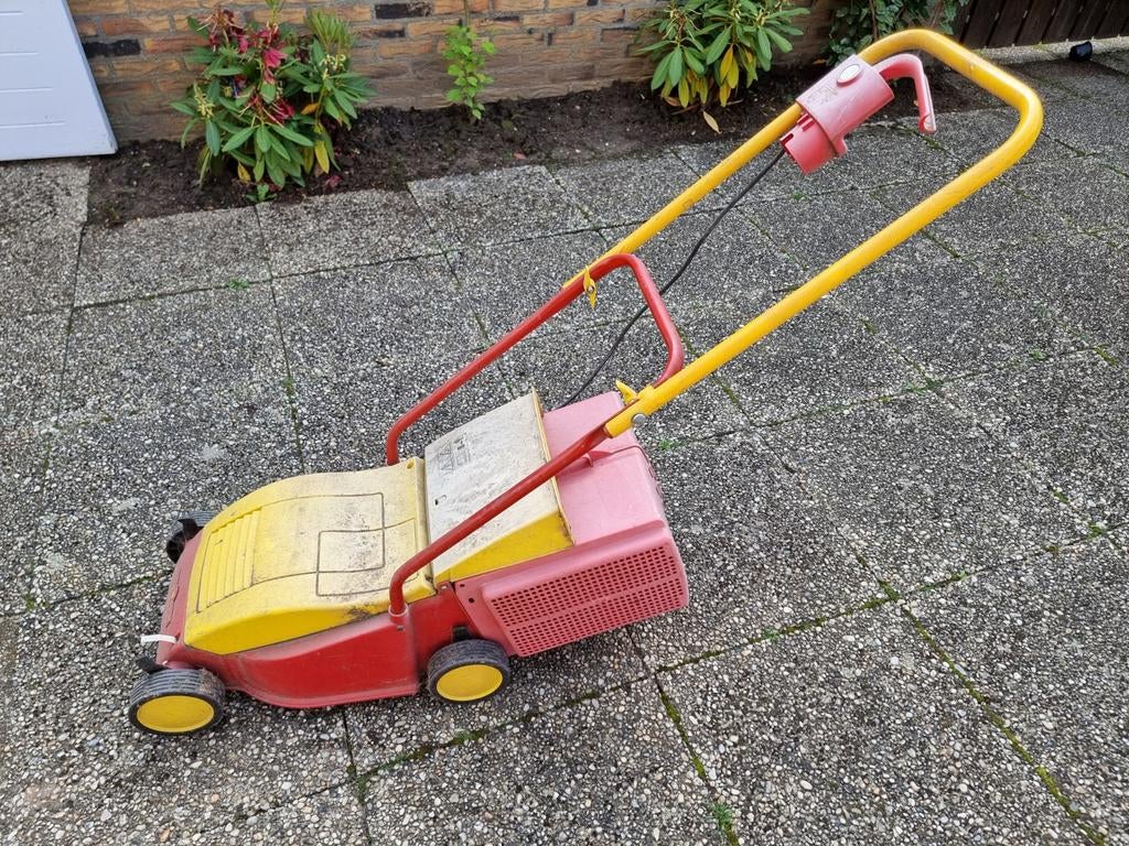 Wolf Garten grasmaaier, Ophalen, Elektrische grasmaaier, Opvangbak, Wolf Garten