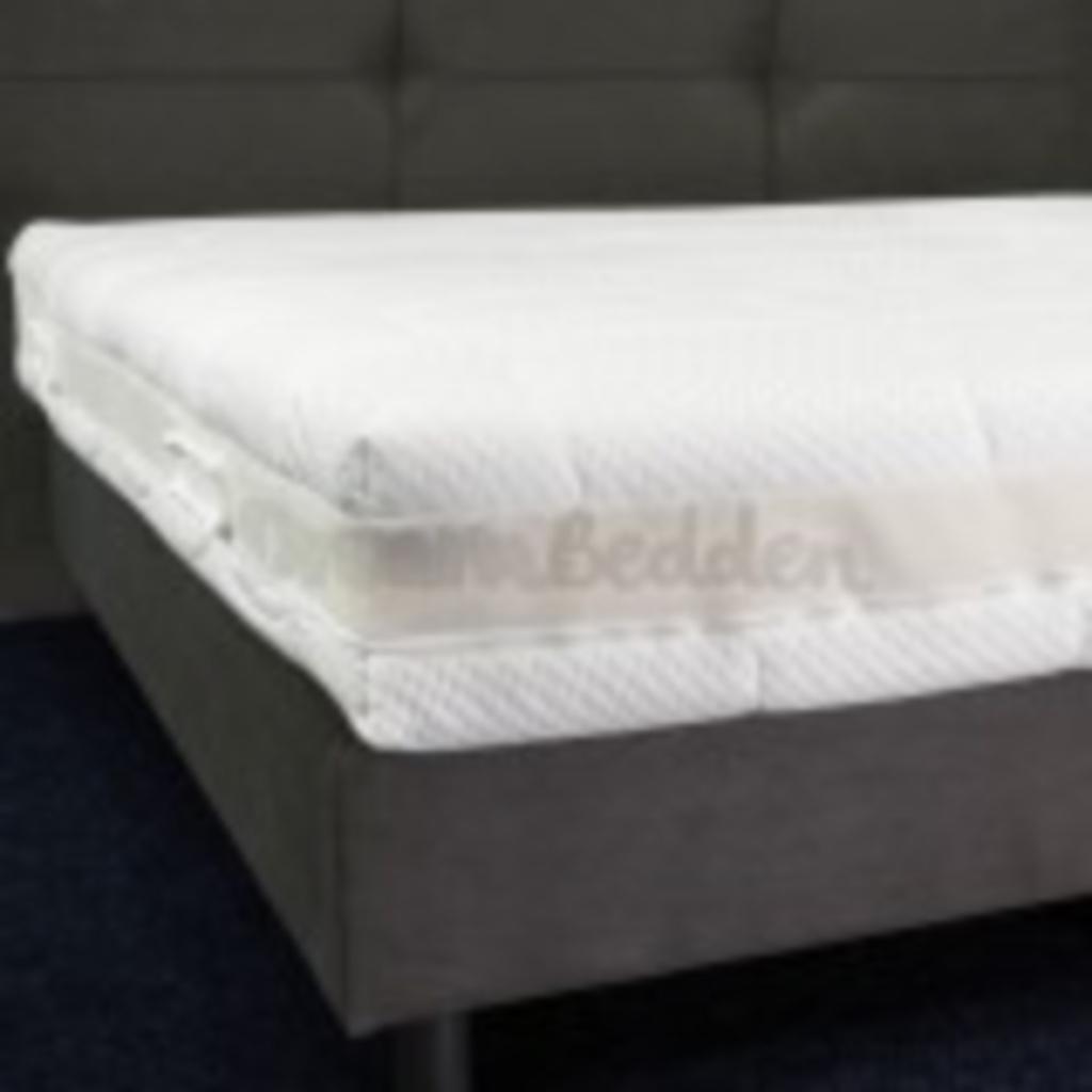 Hard & stevig Matras 500 pocketvering tencel HR60 7-zones, Ophalen of Verzenden, Nieuw, Matras