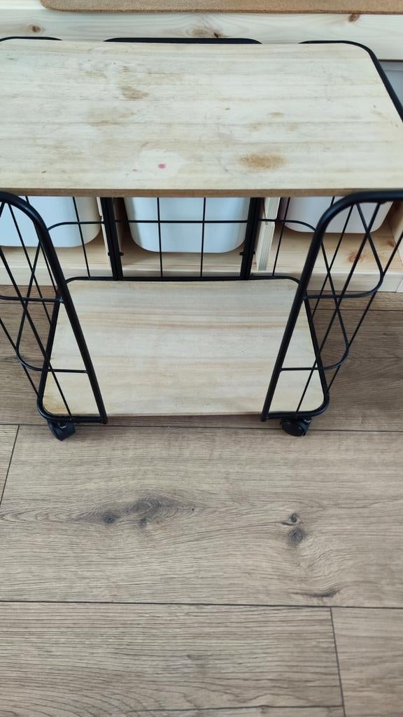 Bakkerskastje trolley, Ophalen of Verzenden, Zo goed als nieuw