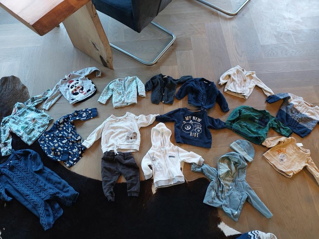 Kledingpakket 62/68 17 items, Ophalen of Verzenden, Gebruikt, Maat 62