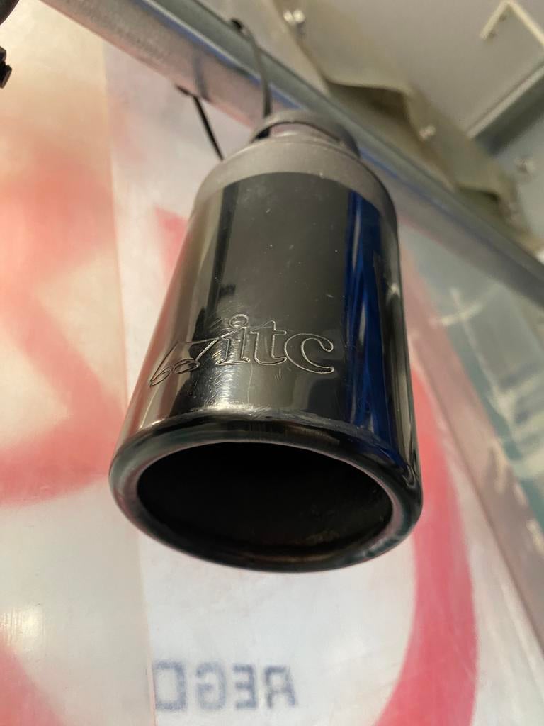 Uitlaateindstuk ITC Zwart ( nieuw ), Ophalen of Verzenden, Nieuw