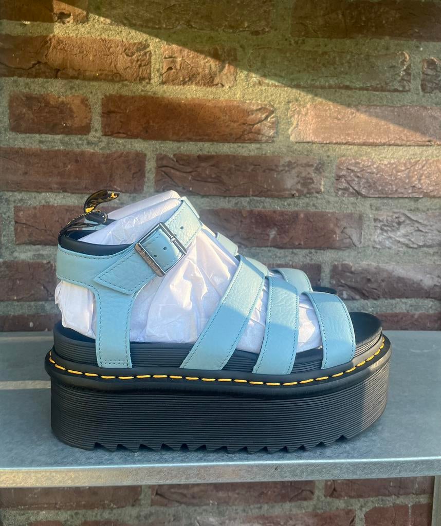 Dr. Martens Blaire Quad platform sandalen maat 39, Kleding | Dames, Schoenen, Dr. Martens, -, Blauw, -