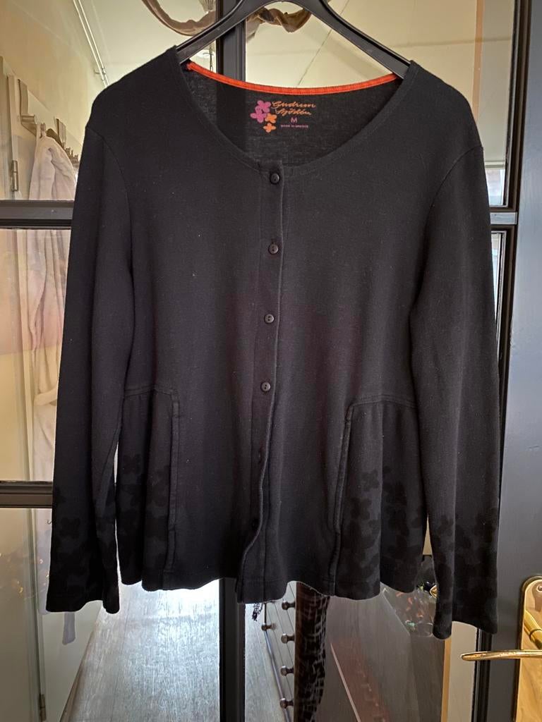 Gudrun Sjöden vestje, maat M, zwart, Kleding | Dames, Truien en Vesten, Maat 38/40 (M), Zwart, Ophalen of Verzenden, Zo goed als nieuw
