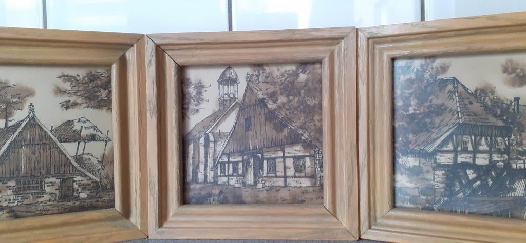 Drie Twentse  prenten., Ophalen of Verzenden