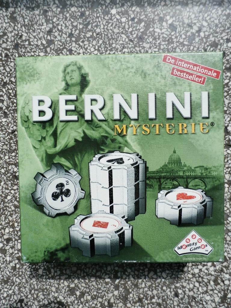 Bernini Mysterie - Identity games - 4,00 -, Hobby en Vrije tijd, Gezelschapsspellen | Bordspellen, Ophalen of Verzenden, Zo goed als nieuw