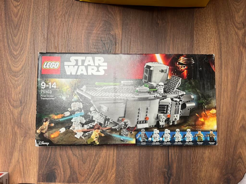 Lego Star Wars 75103 First Order Transporter Sealed, Ophalen of Verzenden, Nieuw, Complete set, Lego