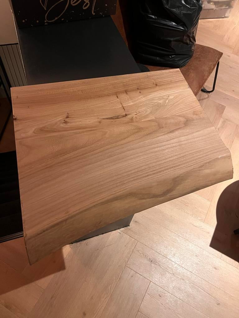 Boomstam blad met natuurlijke rand, Ophalen, Zo goed als nieuw, Minder dan 100 cm, Overige vormen