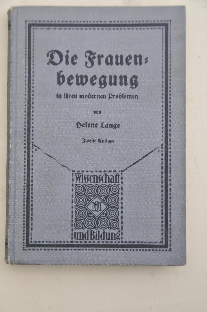 Vrouwenbeweging Frauenbewegung ihren modernen Problemen 1914, Gelezen, Europa, Maatschappij en Samenleving, Ophalen of Verzenden