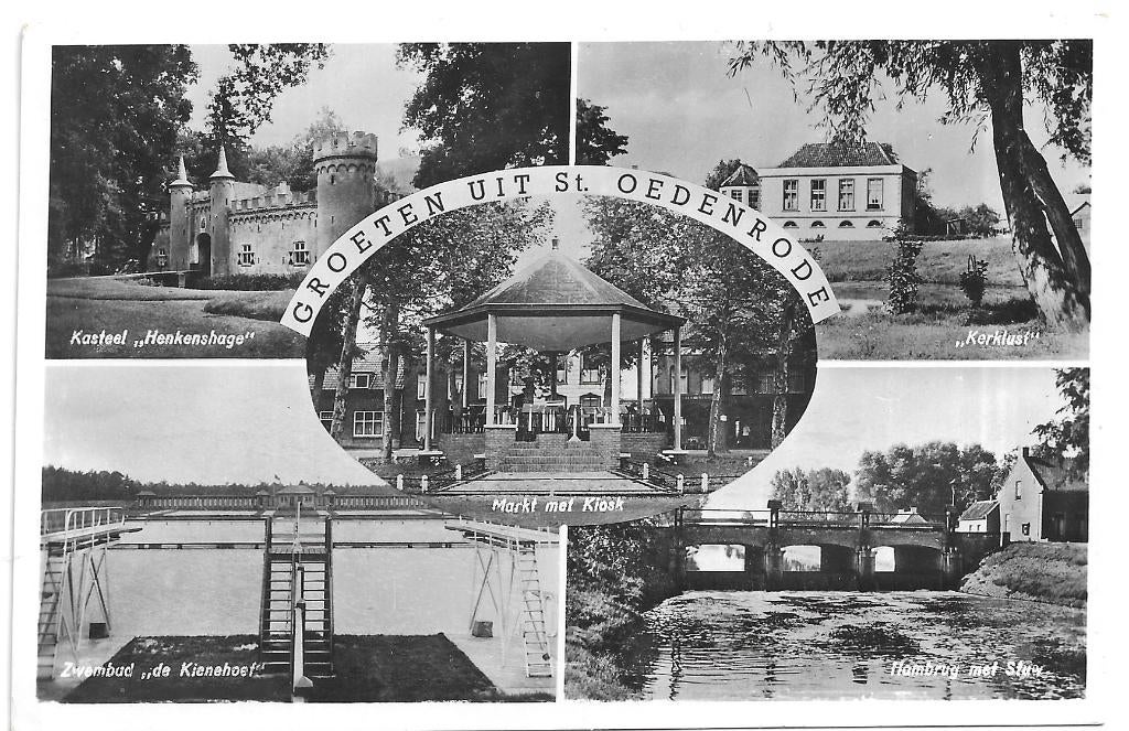 AK Sint Oedenrode - Groeten uit....., Ophalen of Verzenden, 1960 tot 1980, Gelopen, Noord-Brabant