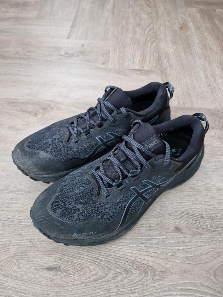 Asics Gel Trabuco 11 GTX maat 44.5, Kleding | Heren, Schoenen, Ophalen, Zwart, Zo goed als nieuw, Wandelschoenen of Bergschoenen