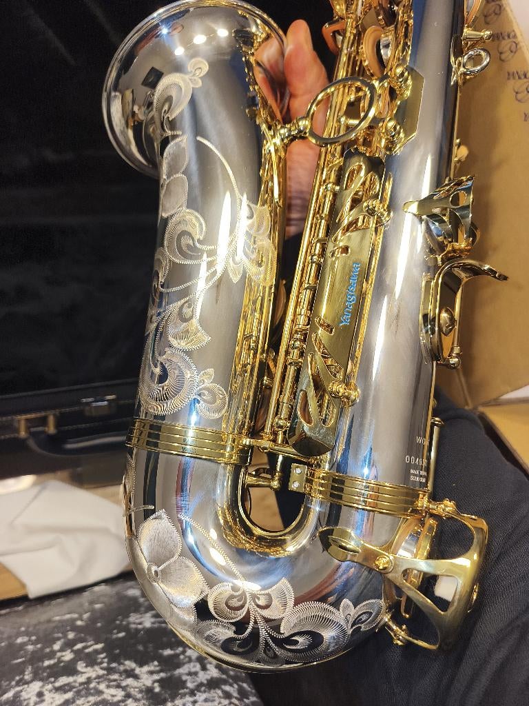 Yanagisawa aw037, Muziek en Instrumenten, Blaasinstrumenten | Saxofoons, Ophalen, Nieuw, Alt, Met koffer
