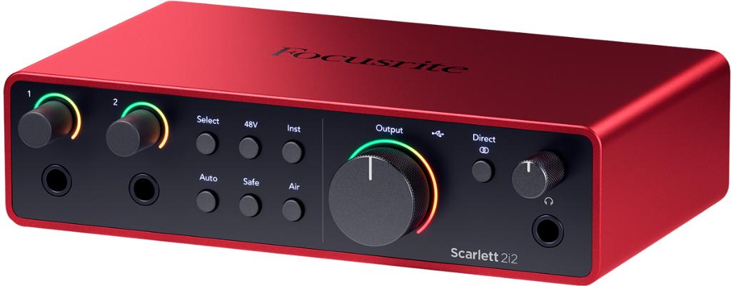 Focusrite Scarlett 2i2 4th gen audio interface, Extern, ., Nieuw, Ophalen of Verzenden