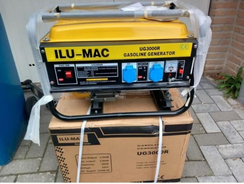 Ilu-Mac UG3000R 2800W Stroom generator nieuw, Ophalen of Verzenden, Nieuw