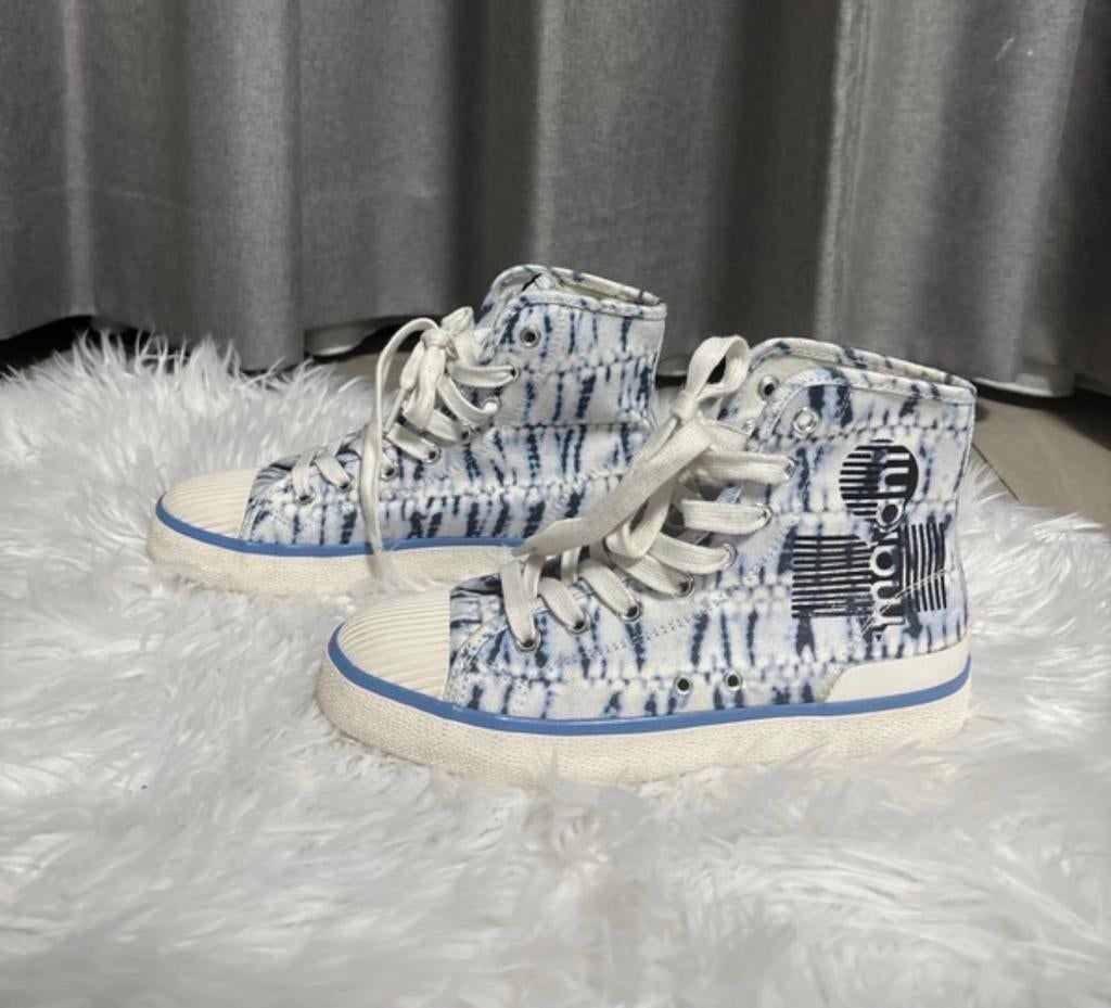 Mooie sneakers van Isabel Marant, Ophalen of Verzenden, Zo goed als nieuw, Blauw, Sneakers of Gympen
