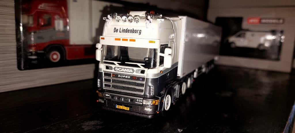 Wsi Scania de Lindenborg R4 topline trekker, Wsi, Info@seipholland.nl, Nieuw, Ophalen of Verzenden