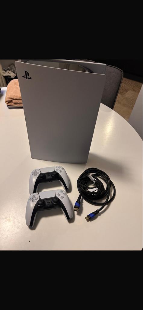 Playstation 5 (2020) met 2 controllers, Ophalen, Gebruikt, Playstation 5