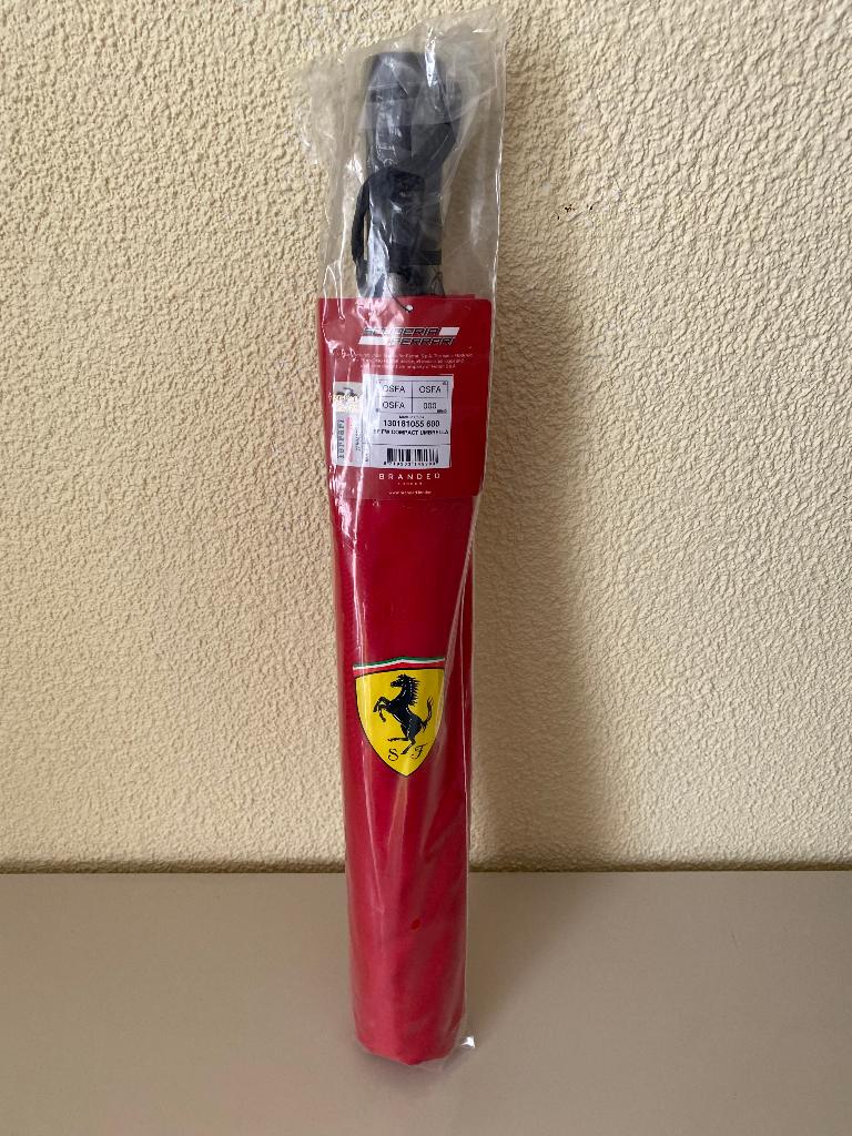Scuderia Ferrari Compacte Paraplu 45cm  – Nieuw in Rood, Ophalen of Verzenden, Nieuw, Formule 1