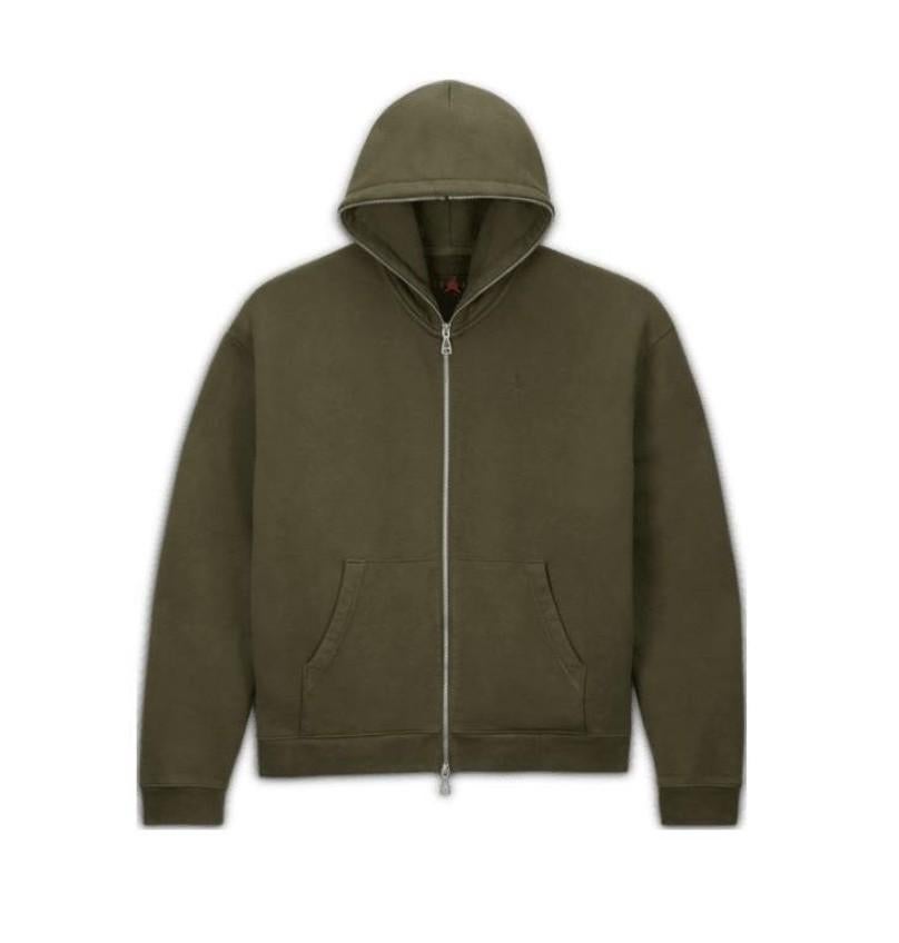 Jordan x Travis Scott Cactus Jack Vest – Army Green – M, Maat 48/50 (M), Ophalen of Verzenden, Zo goed als nieuw, Groen