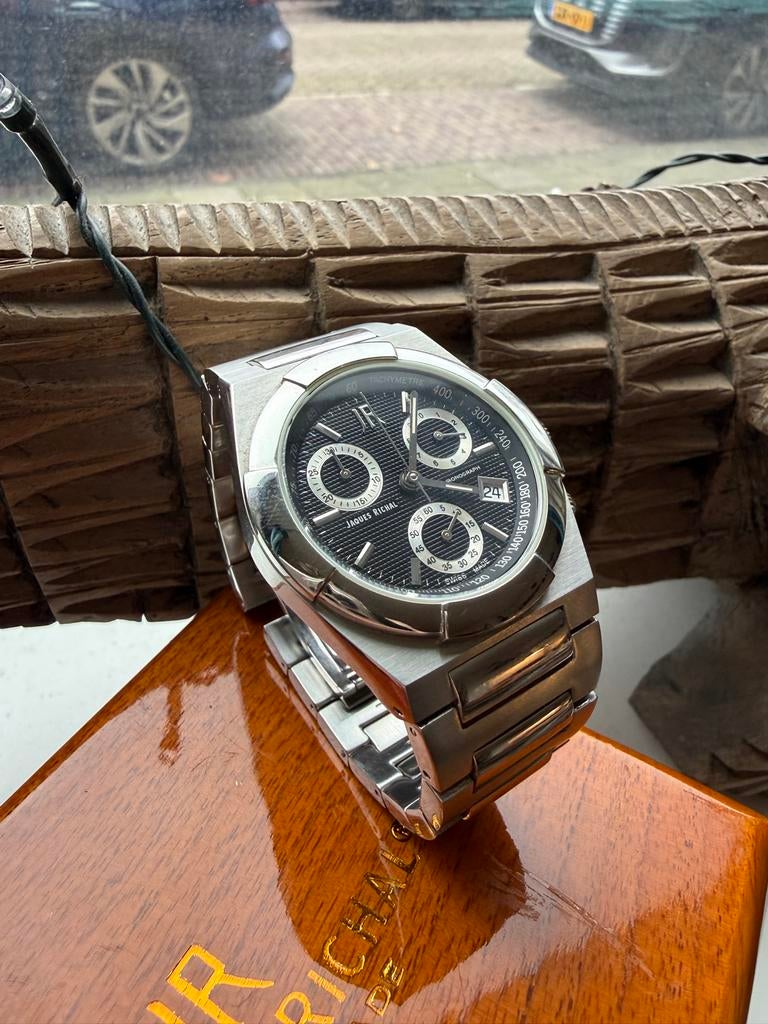 Jaques Richal Horloge - RVS, Overige merken, Gebruikt, Staal, Polshorloge