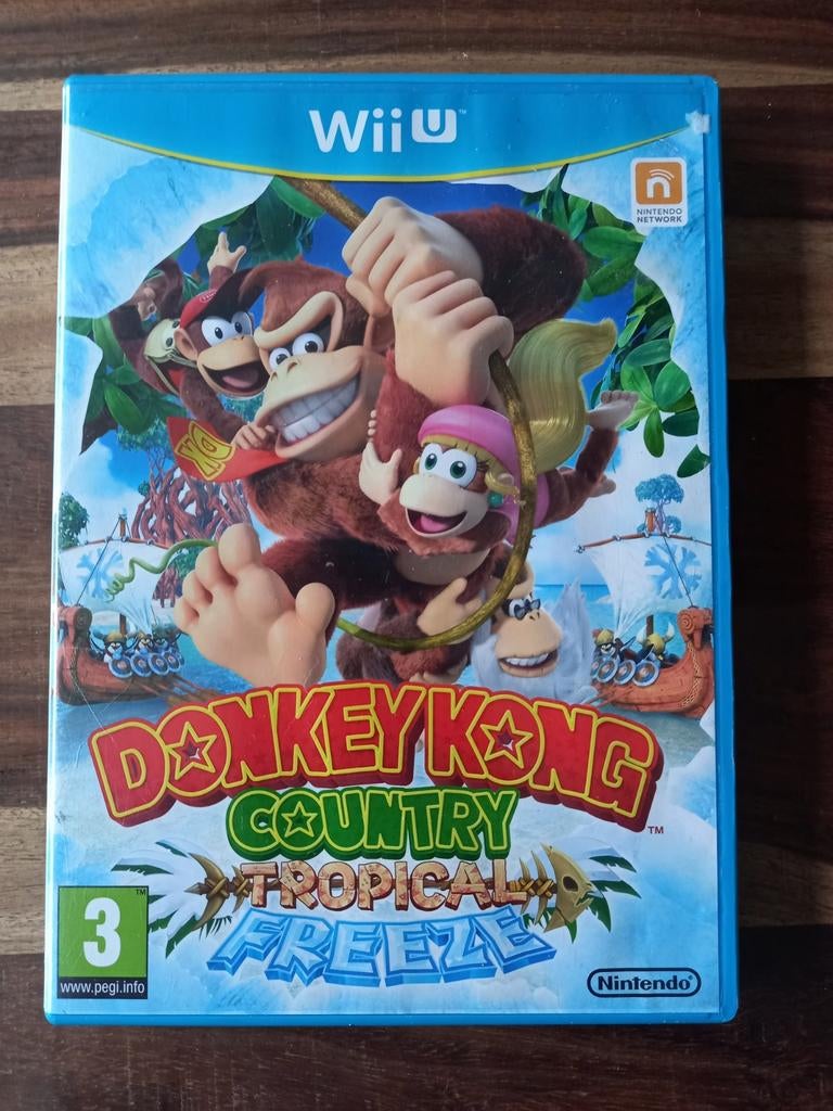 Donkey Kong Country: Tropical Freeze - Wii U, Gebruikt, 2 spelers, Eén computer, Ophalen of Verzenden