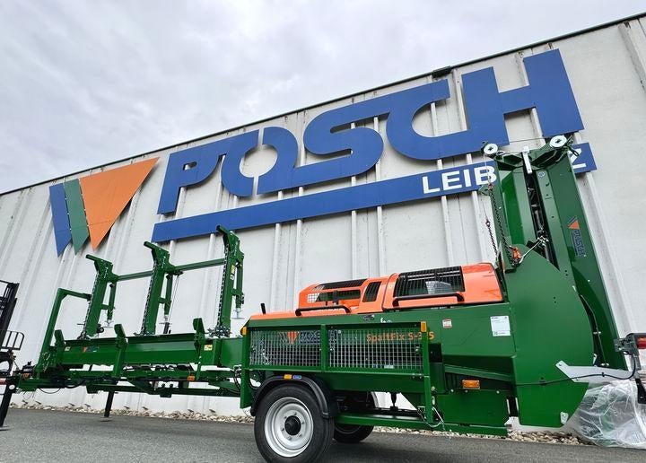 Zaag-kloofmachine huren voor haardhout, brandhout, stamhout, 6 m³ of meer, Ophalen, Stammen