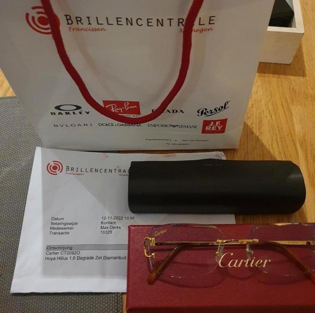 Cartier Piccadilly diamont cut louis vuitton rayban, Sieraden, Tassen en Uiterlijk, Zonnebrillen en Brillen | Heren, Overige merken