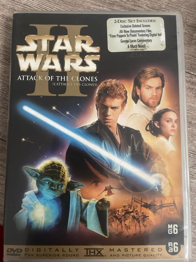 Star Wars: Episode II - Attack of the Clones DVD, Cd's en Dvd's, Dvd's | Actie, Boxset, Actie, Ophalen of Verzenden, Zo goed als nieuw