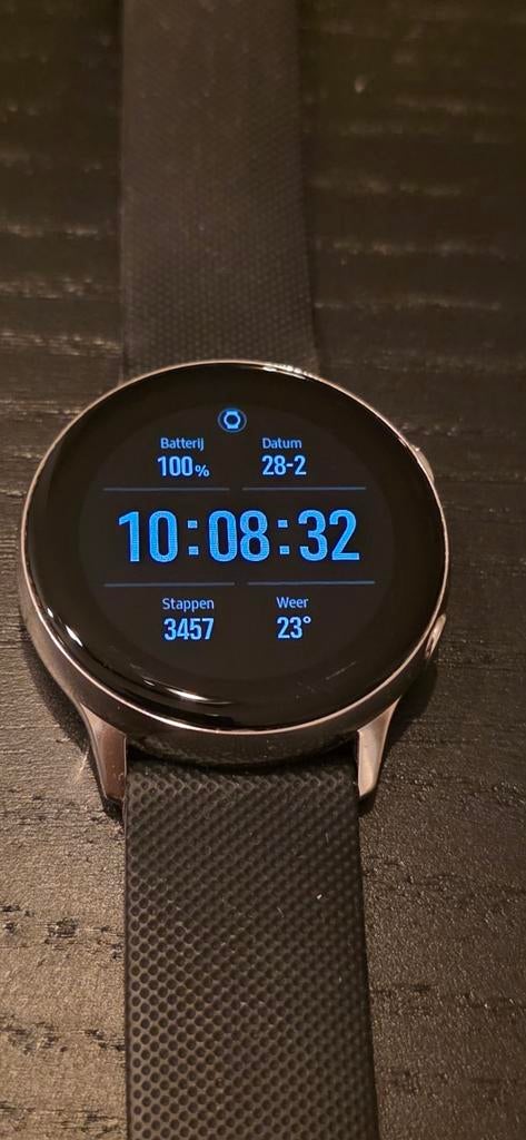 Samsung Galaxy Watch Active smartwatch met accessoires, Gebruikt, Ophalen of Verzenden, Samsung Galaxy, Android