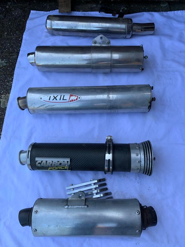 Eind dempers uitlaat mufler, goed lezen!, Ophalen, Gebruikt