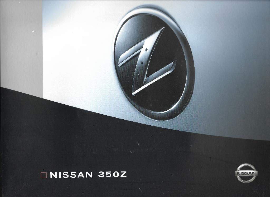 Nissan 350Z folder, Ophalen of Verzenden, Zo goed als nieuw, Overige merken