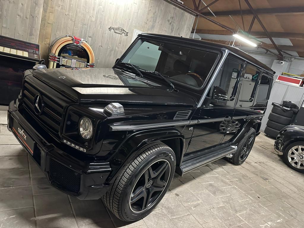 Mercedes G500 AMG | M273 5.5 V8 | 388pk | 20" AMG, Auto's, Automaat, 5461 cc, G-Klasse, Zwart