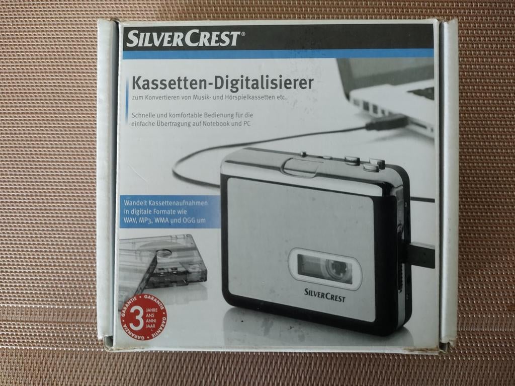 Cassette digitizer of Digitaliseerder of Walkman. NIEUW!!, Ophalen of Verzenden, Nieuw