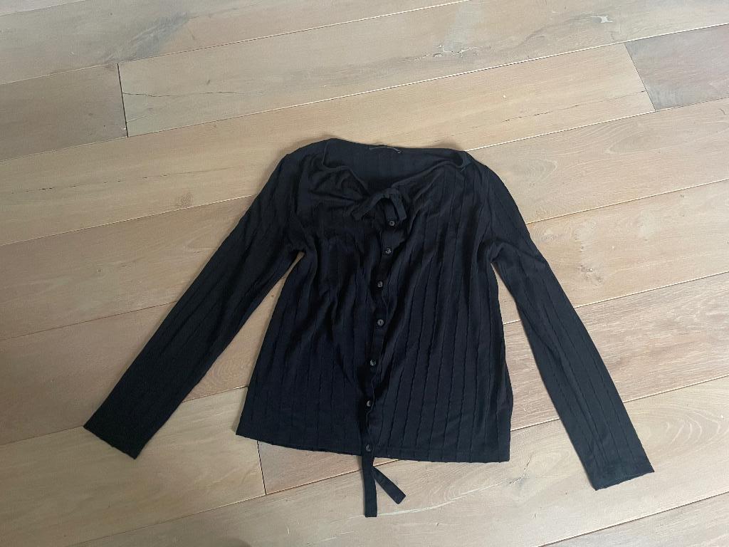 Mooi dun vestje van Elsewhere Fashion, Maat 38/40 (M), Verzenden, Zwart, Zo goed als nieuw