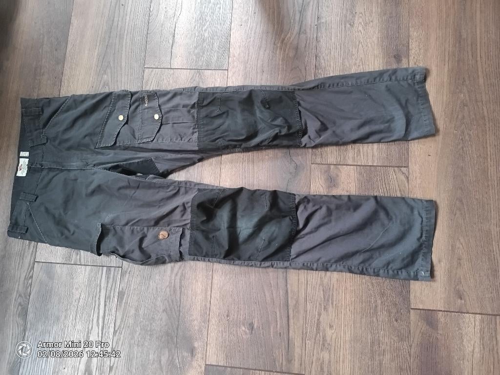 Fjällräven G1000 broek 46 (Raw lengte), Fjallraven, Verzenden, W32 (confectie 46) of kleiner, Grijs