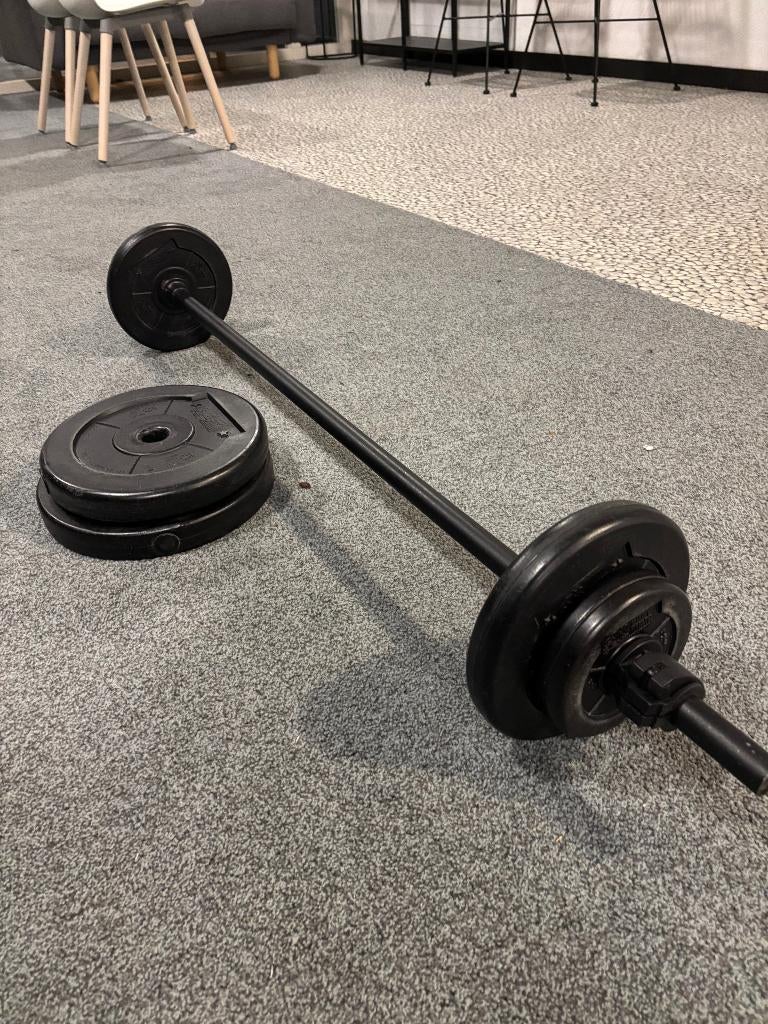 Bodypump Set, Ophalen, Zo goed als nieuw, Benen, Halterset