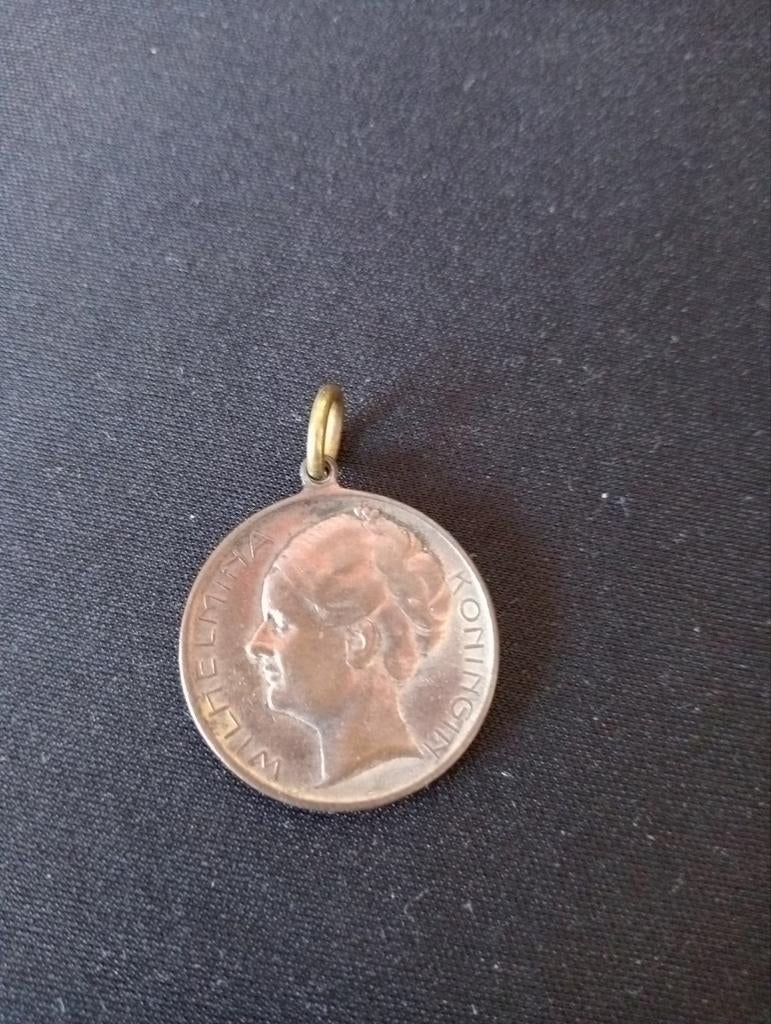 Koningin Wilhelmina regerings jubileum 1898/1923., Postzegels en Munten, Penningen en Medailles, Ophalen of Verzenden, Overige materialen