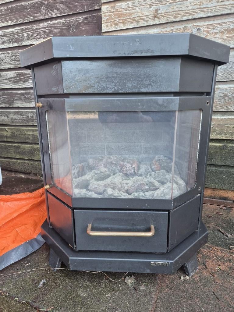 Faber Gashaard – Vrijstaand – Goede Staat, Ophalen, Gebruikt, Inbouwhaard, Gashaard