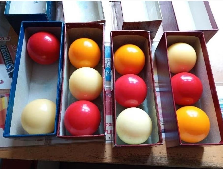 Biljartballen, Ophalen, Gebruikt, Keu of Ballen