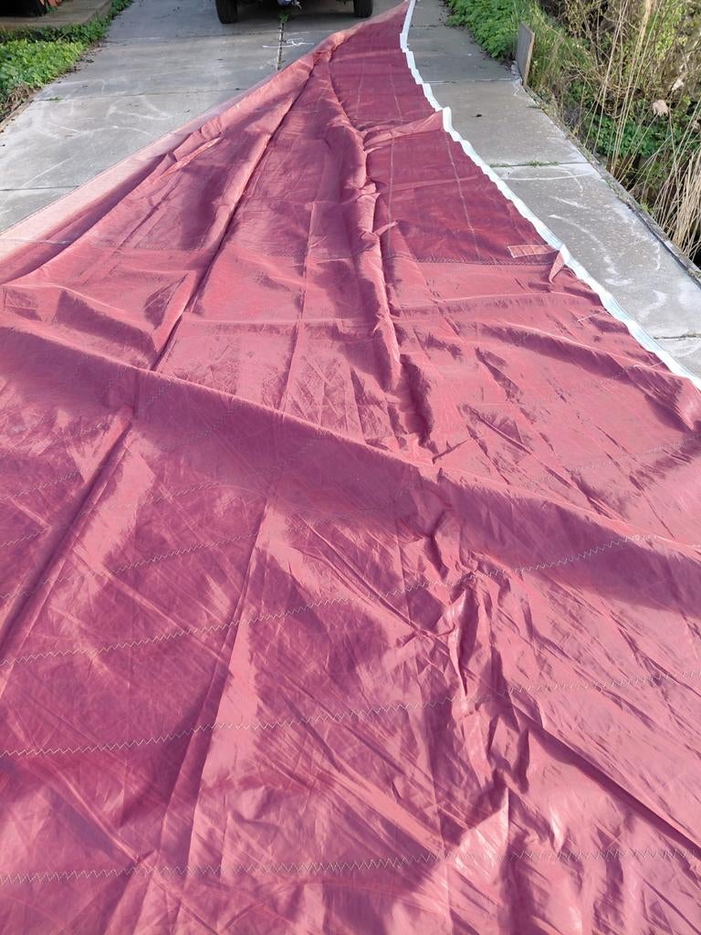 Zeil/fok van platbodem, Ophalen of Verzenden, Minder dan 15 m²