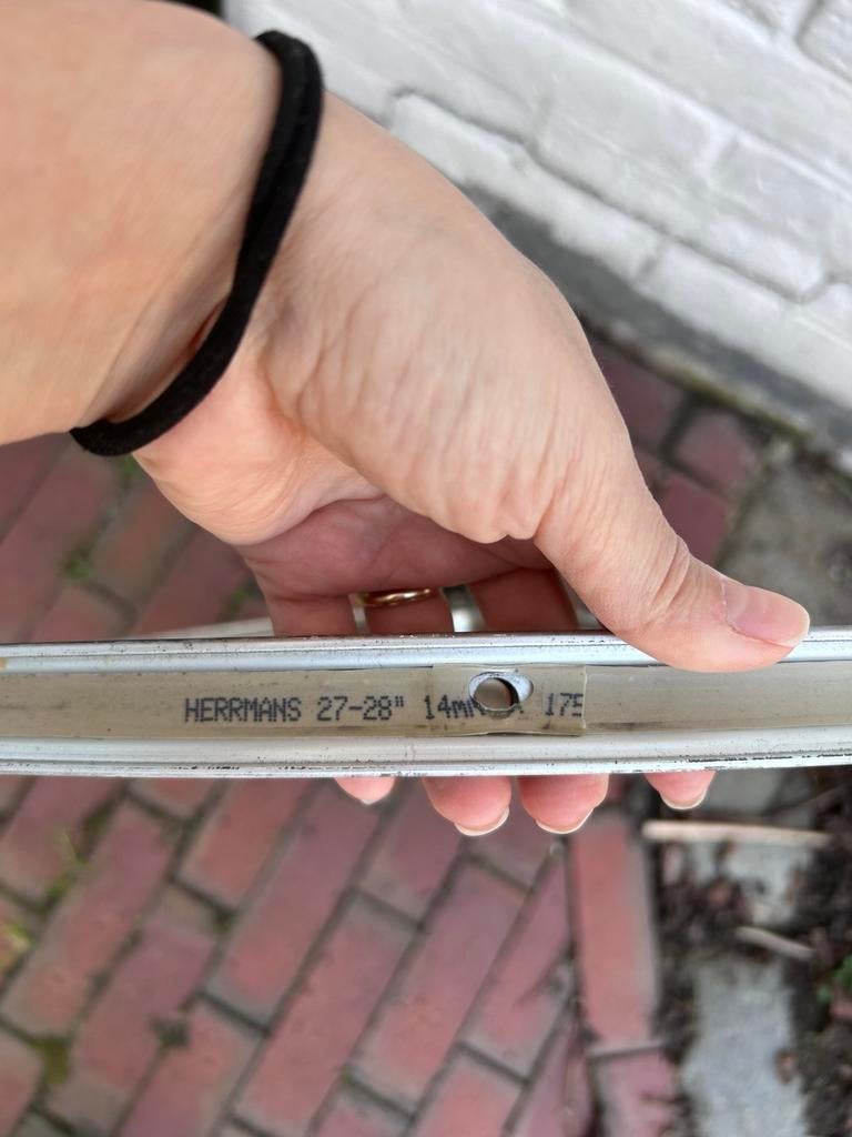 Aluminium fietswiel 27 inch, Ophalen