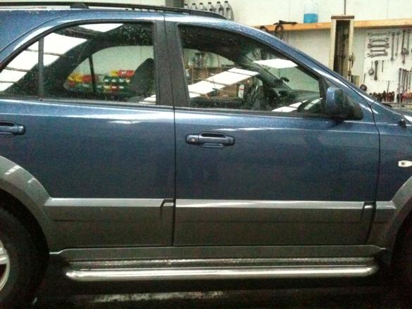 Kia Sorento 2010- Sidebars met rvs trede, Niet ingevuld, Niet ingevuld, Niet ingevuld