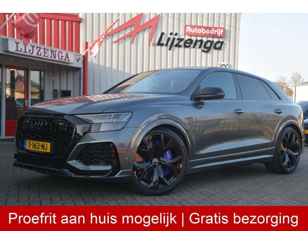 Audi RS Q8 4.0 TFSI RS Q8 quattro B&O | Keramisch | Pano | S, Auto's, Audi, Gebruikt, Met garantie (alle), 600 pk, Bedrijf